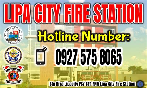 BFP R4A Lipa City Fire Station .